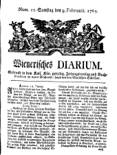 Wiener Zeitung 17650209 Seite: 1