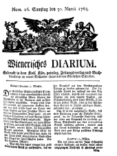 Wiener Zeitung 17650330 Seite: 1