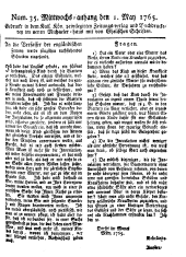 Wiener Zeitung 17650501 Seite: 9