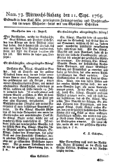 Wiener Zeitung 17650911 Seite: 9