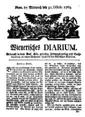 Wiener Zeitung 17651030 Seite: 1