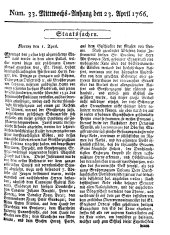 Wiener Zeitung 17660423 Seite: 9