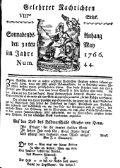 Wiener Zeitung 17660531 Seite: 9