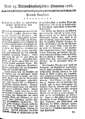 Wiener Zeitung 17660702 Seite: 9