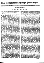 Wiener Zeitung 17660730 Seite: 9