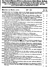 Wiener Zeitung 17670318 Seite: 17