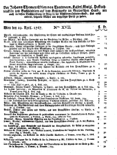 Wiener Zeitung 17670429 Seite: 21