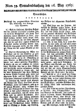 Wiener Zeitung 17670516 Seite: 9