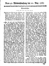 Wiener Zeitung 17670520 Seite: 9