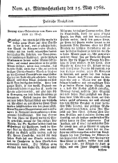 Wiener Zeitung 17680525 Seite: 9