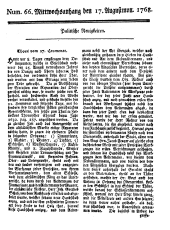 Wiener Zeitung 17680817 Seite: 9