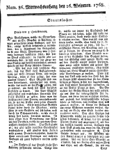 Wiener Zeitung 17681026 Seite: 9