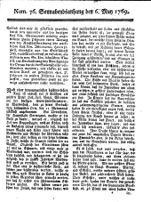 Wiener Zeitung 17690506 Seite: 9