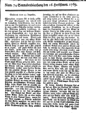 Wiener Zeitung 17690916 Seite: 9