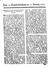 Wiener Zeitung 17700217 Seite: 9