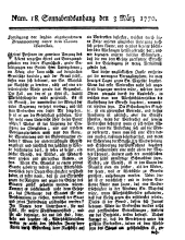 Wiener Zeitung 17700303 Seite: 17