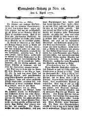 Wiener Zeitung 17710406 Seite: 9