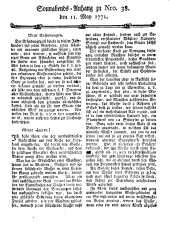 Wiener Zeitung 17710511 Seite: 9