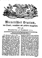 Wiener Zeitung 17720613 Seite: 1