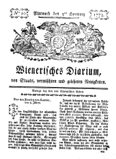 Wiener Zeitung 17730203 Seite: 1