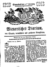 Wiener Zeitung 17730220 Seite: 1