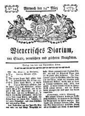 Wiener Zeitung 17730324 Seite: 1