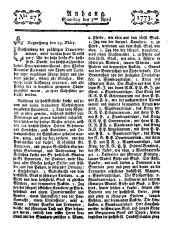 Wiener Zeitung 17730403 Seite: 9