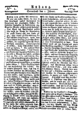 Wiener Zeitung 17740101 Seite: 9