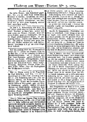 Wiener Zeitung 17740108 Seite: 17