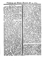 Wiener Zeitung 17740112 Seite: 17