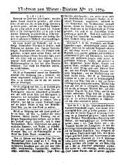 Wiener Zeitung 17740226 Seite: 17