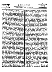 Wiener Zeitung 17740316 Seite: 21