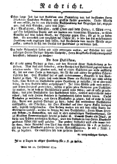 Wiener Zeitung 17740910 Seite: 16