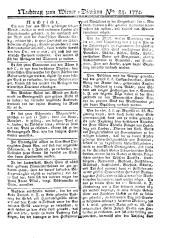 Wiener Zeitung 17741022 Seite: 17