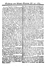 Wiener Zeitung 17741116 Seite: 17