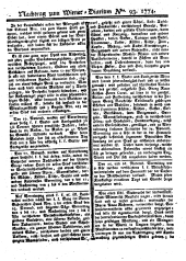 Wiener Zeitung 17741119 Seite: 17