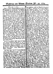 Wiener Zeitung 17741126 Seite: 17