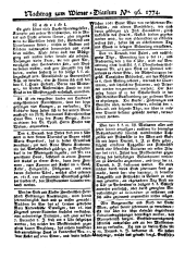 Wiener Zeitung 17741130 Seite: 17