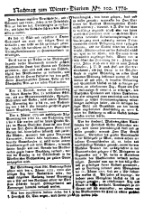 Wiener Zeitung 17741221 Seite: 17