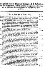 Wiener Zeitung 17750308 Seite: 25