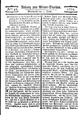 Wiener Zeitung 17750607 Seite: 9