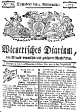 Wiener Zeitung 17751104 Seite: 1