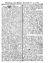 Wiener Zeitung 17760110 Seite: 17