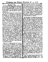 Wiener Zeitung 17760117 Seite: 17