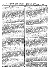 Wiener Zeitung 17760518 Seite: 17