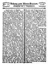 Wiener Zeitung 17760831 Seite: 9