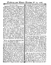 Wiener Zeitung 17760911 Seite: 17