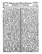 Wiener Zeitung 17760925 Seite: 9