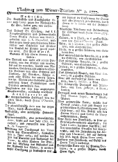 Wiener Zeitung 17770104 Seite: 17