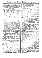 Wiener Zeitung 17770108 Seite: 17